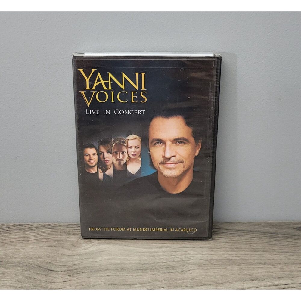 2009 Yanni Voices Live in Concert DVD Disney Pearl Mundo Imperial Acapulco